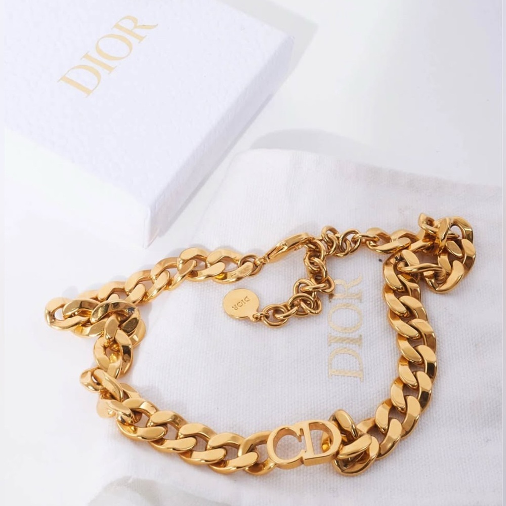 BNWT Christian Dior Daneuse Étoile Choker Necklace